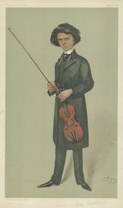 Jan Kubelik autorstwa Leslie Matthew Ward