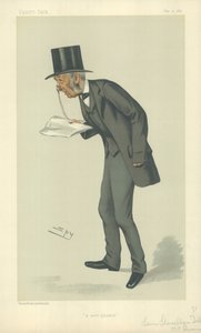 Lewis Llewellyn Dillwyn autorstwa Leslie Matthew Ward