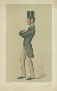 Lord Claud John Hamilton, ilustracja z „Vanity Fair”, 17 lipca 1878 r. autorstwa Leslie Matthew Ward