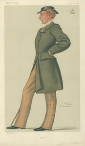 Lord Ribblesdale, Mufti, 11 czerwca 1881, komiks Vanity Fair autorstwa Leslie Matthew Ward