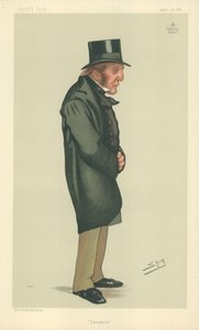 Lord Tollemache, Cheshire, 30 kwietnia 1881, komiks Vanity Fair autorstwa Leslie Matthew Ward