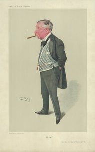 Generał dywizji Sir Hugh McCalmont autorstwa Leslie Matthew Ward