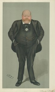 Pan Arthur de Rothschild autorstwa Leslie Matthew Ward
