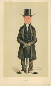 Pan E Sturge, A quaker, 20 listopada 1886, komiks Vanity Fair autorstwa Leslie Matthew Ward