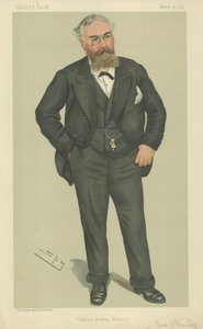Pan Frederick York Powell autorstwa Leslie Matthew Ward