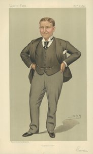Mr Harry Lawson Webster Lawson autorstwa Leslie Matthew Ward