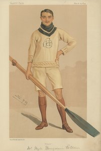 Pan Hugh Benjamin Cotton autorstwa Leslie Matthew Ward