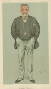 Pan James Thompson, Caledonian Railway, 15 sierpnia 1895, rysunek Vanity Fair autorstwa Leslie Matthew Ward