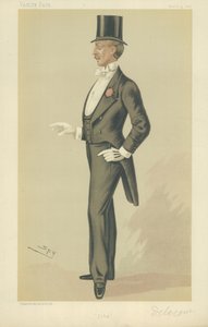 Pan John Delacour autorstwa Leslie Matthew Ward