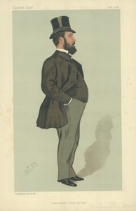 Pan John Henniker Heaton autorstwa Leslie Matthew Ward