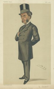 Pan Morgan Howard (kolor lito) autorstwa Leslie Matthew Ward