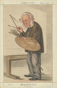 Pan William Powell Frith autorstwa Leslie Matthew Ward