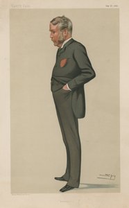 Pan William Schwenck Gilbert autorstwa Leslie Matthew Ward