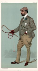 Papworth, Ernest Terah Hooley, brytyjski finansista, 1896. autorstwa Leslie Matthew Ward
