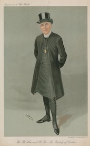 Portret biskupa Londynu autorstwa Leslie Matthew Ward