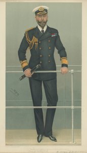 Książę Ludwik z Battenbergu autorstwa Leslie Matthew Ward