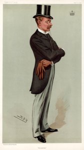 Rousseau, książę Bedford, 1896. autorstwa Leslie Matthew Ward