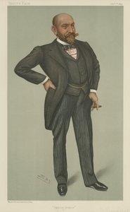 Sir Ernest Cassell autorstwa Leslie Matthew Ward