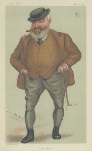 Sir John Dugdale Astley autorstwa Leslie Matthew Ward