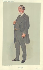 Sir Teodor Fry autorstwa Leslie Matthew Ward