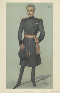 The Earl of Dundonald autorstwa Leslie Matthew Ward