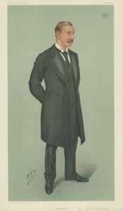 Hrabia Selborne, Admiralicja, 3 października 1901, komiks Vanity Fair autorstwa Leslie Matthew Ward