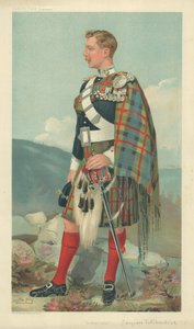 Markiz Tullibardine, koń szkocki, 23 marca 1905, rysunek Vanity Fair autorstwa Leslie Matthew Ward