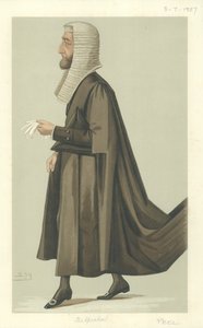 Arthur Wellesley Peel. autorstwa Leslie Matthew Ward