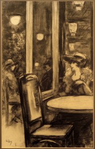 W kawiarni Bauer autorstwa Lesser Ury