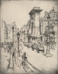 „Porte St Denis”, 1915