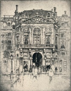 „Porte de Valois, Palais-Royal”, 1915