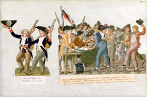Szczęśliwego wyjazdu ochotników wojskowych autorstwa Lesueur Brothers
