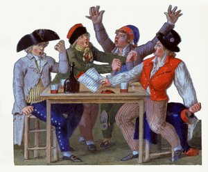 Marsylianka. XVIII wiek (gwasz) autorstwa Lesueur Brothers