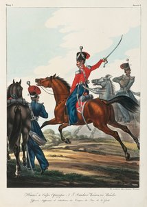 Oficer sztabowy i naczelny dowódca armii Kozaków Dońskich, lata 1830-1840