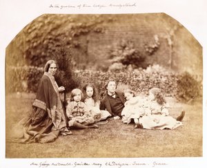 Portret rodziny MacDonaldów z Lewisem Carrollem, 1863 autorstwa Lewis Carroll