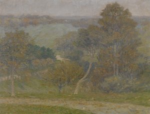 Hill and Hollow, c.1896 (óleo sobre tela)polonês