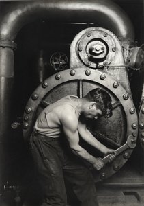 Mechanik Power House autorstwa Lewis Wickes Hine