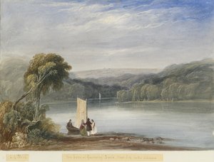 Greenway Bank - Lake: akwarela i [c 1830-1840] (malarstwo)