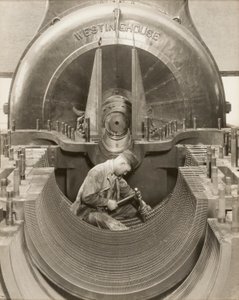 Serce turbiny autorstwa Lewis W. Hine