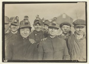 Breaker Boys w kopalni węgla w Pensylwanii autorstwa Lewis Wickes Hine