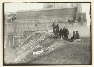 Gang Rendevous, Yonkers autorstwa Lewis Wickes Hine