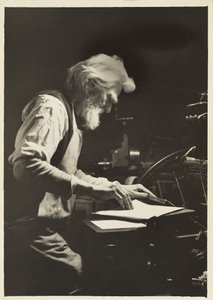 Drukarnia w Nowym Jorku, 1905 autorstwa Lewis Wickes Hine