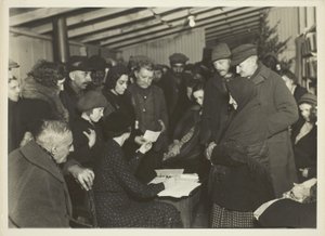 Czeki zapomogowe WPA wydawane bezrobotnym górnikom, Scott