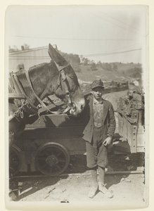 Młody kierowca w kopalni węgla w Zachodniej Wirginii autorstwa Lewis Wickes Hine