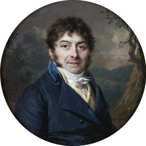 Porträt von Marc-Antoine Désaugiers (1772-1827) von Lié Louis Périn-Salbreux