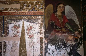 Anioł, ormiańska katedra Vank lub Kościół Świętych Sióstr, Isfahan (Esfahan), Iran autorstwa Unbekannt Unbekannt