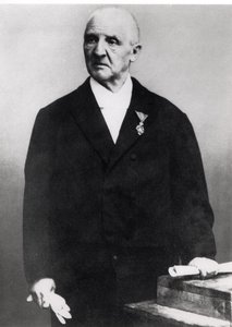 Anton Bruckner (1824-96) (zdjęcie czarno-białe) autorstwa Unbekannt Unbekannt