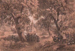 Atak wojsk Garibaldiego w San Fermo della Battaglia, Como, Lombardia autorstwa Unbekannt Unbekannt