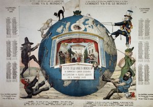 Jak idzie świat, kalendarz na rok 1879, Włochy autorstwa Unbekannt Unbekannt