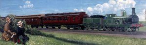 Midland Railway Express w drodze na stację St Pancras w Londynie autorstwa Unbekannt Unbekannt